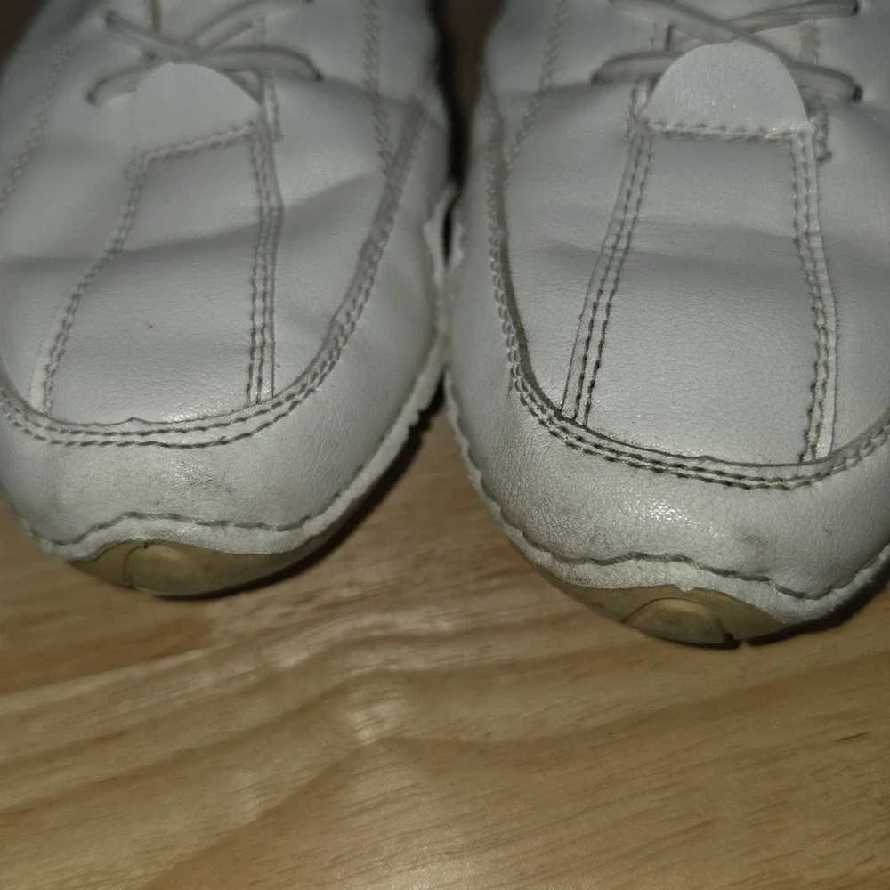 Dbeck White Boxing Wrestling Shoes Men's 40  Leather Chukka Boots Soft 7.5 US